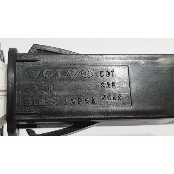 Botão Pisca Alerta Volvo S60 3.0 T6 2011 Cód. 9123681 - Preto