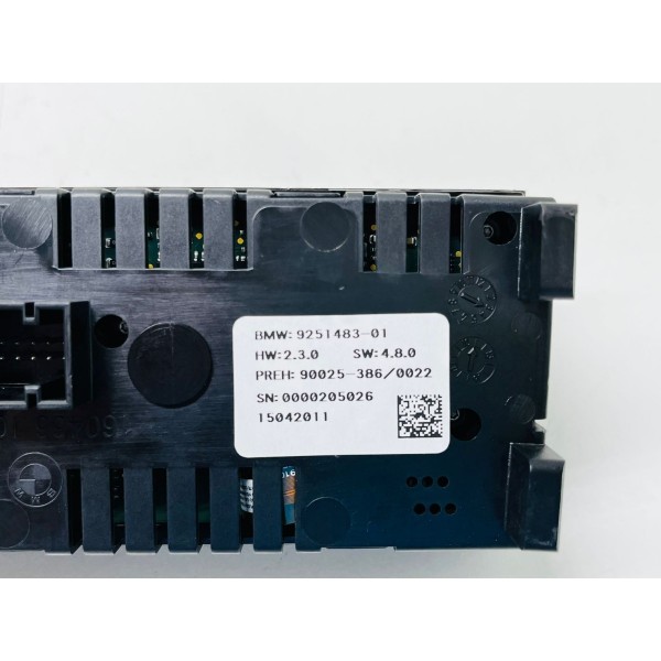 Comando Ar Condicionado Traseiro Bmw 750i 2011 Cód. 9251483