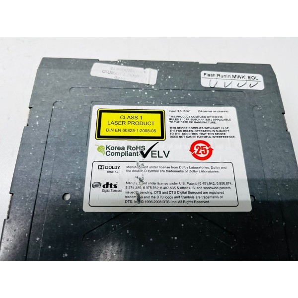 Leitor Dvd Traseiro Bmw 750 2011 Cód. 9257027