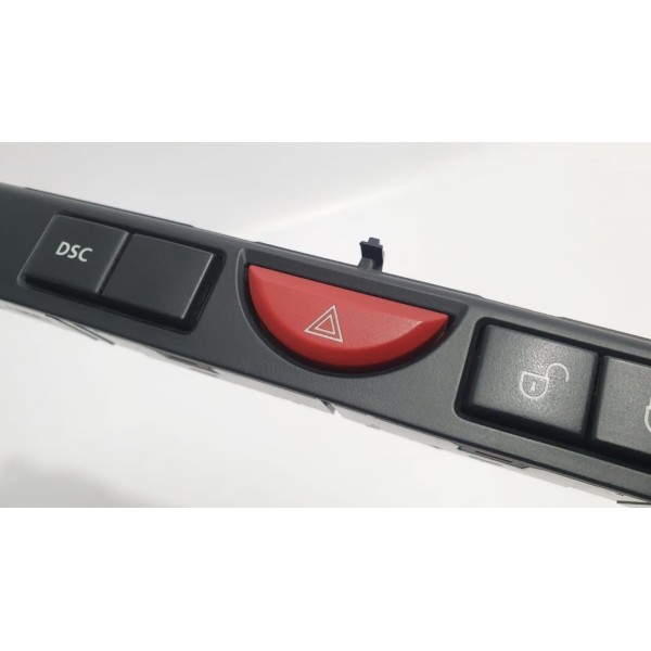 Botão Pisca Alerta Travas Land Rover Discovery Iii 2009 - Preto