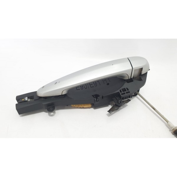 Maçaneta Traseira Esquerda Bmw 335i E90 2007 Prateado