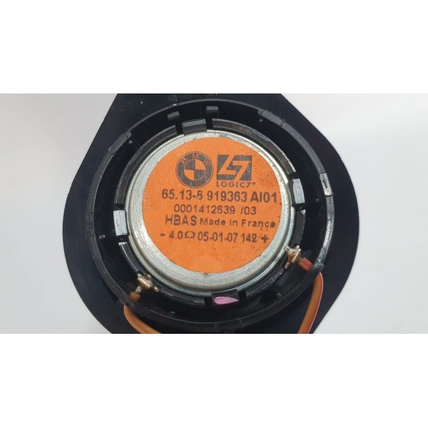 Alto Falante Tweeter Bmw 335i E90 2007 Cód. 65136919363 Preto