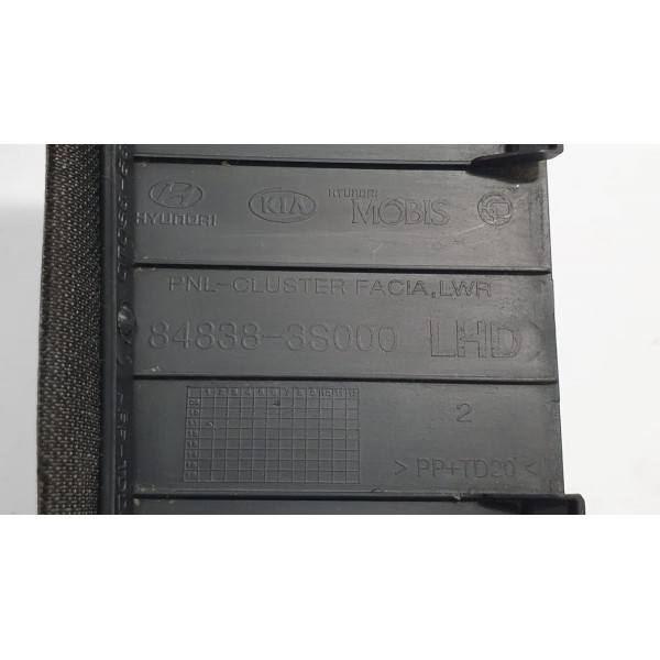 Acabamento Painel Hyundai Sonata 2.4 2012 Cód. 848383s000