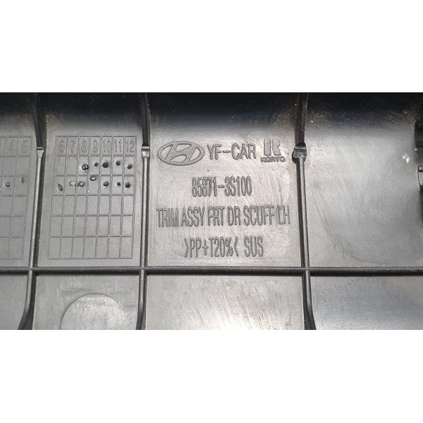 Acabamento Soleira Dianteira Esquerda Hyundai Sonata 2.4 12