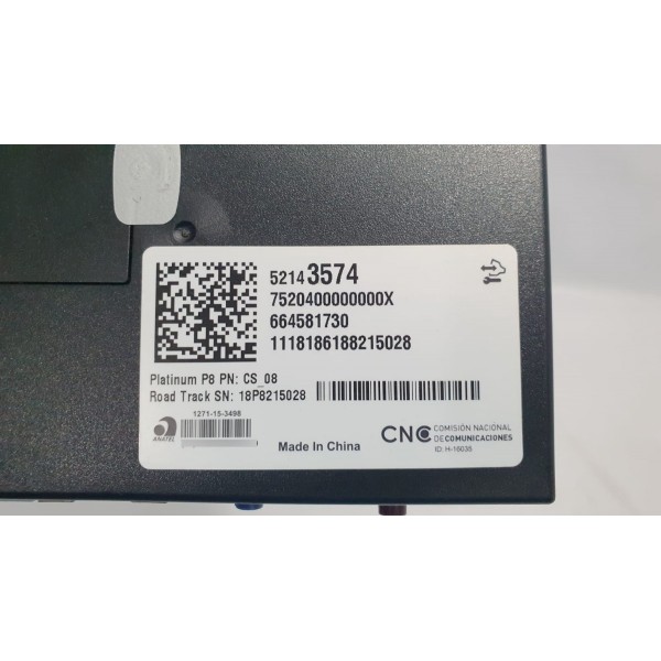 Módulo Onstar Gm Chevrolet Tracker 1.4t 2017 Cód. 52143574