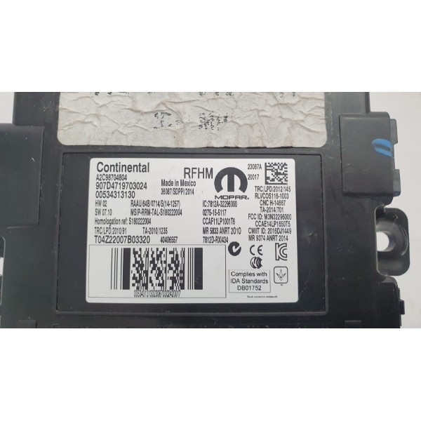 Módulo Pressão Pneus Controle Jeep Compass Limited Flex 2017