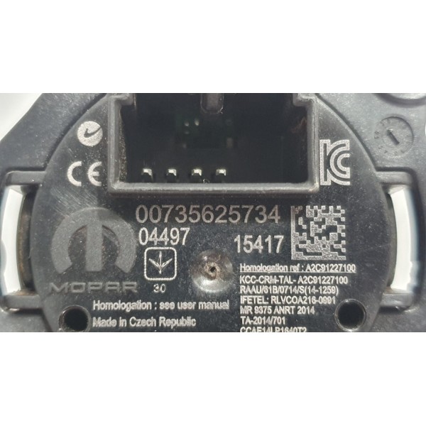 Botão Start/stop Jeep Compass Limited Flex 2017 00735625734