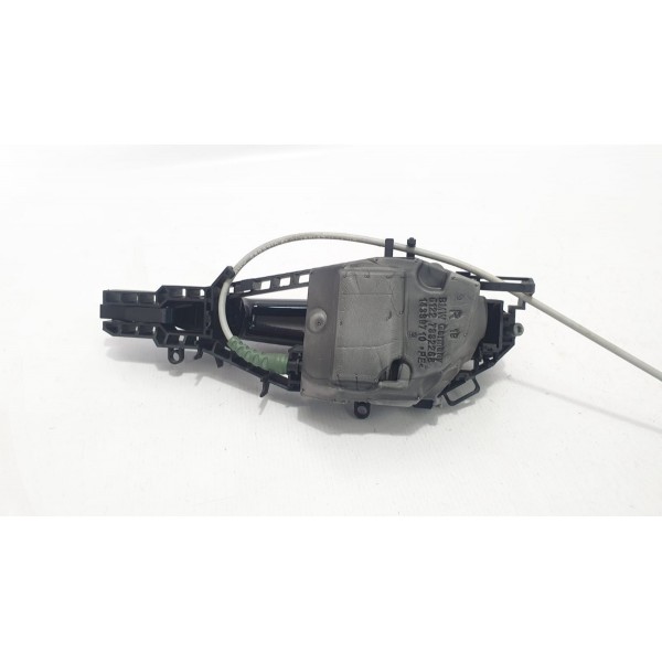 Maçaneta Traseira Direita Bmw 320i F30 2015 Cód 51227332268 Preto