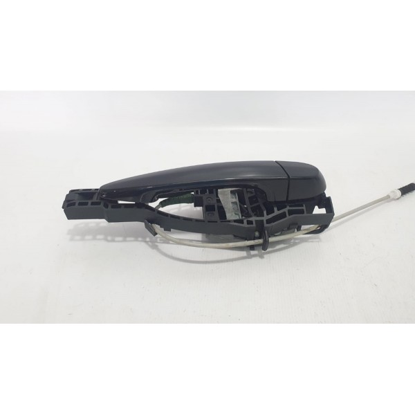 Maçaneta Traseira Direita Bmw 320i F30 2015 Cód 51227332268 Preto