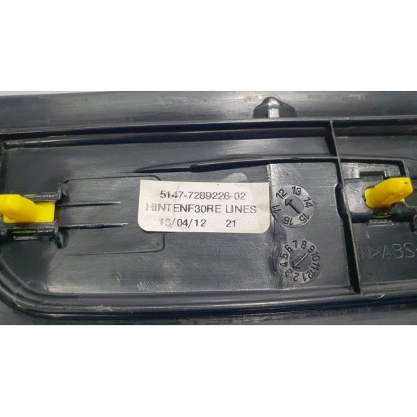 Soleira Traseira Direita (com Detalhes) Bmw 320i F30 2015 Preto