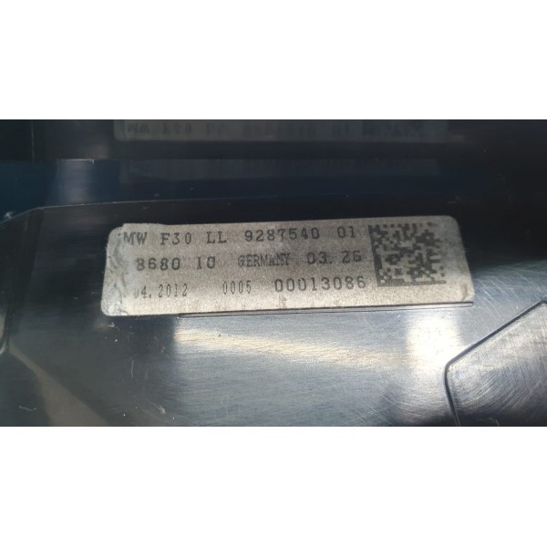 Head Up Display Bmw 320i F30 2015 Cód 9287540//928754001