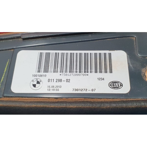 Lanterna Tampa Traseira Direita Bmw X5 Xdrive50i 2015 Direito Vermelho