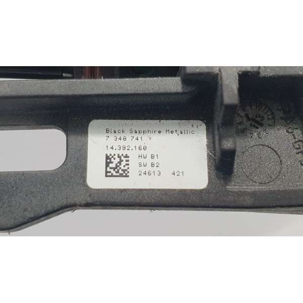 Maçaneta L/esquerdo Bmw X5 Xdrive50i 2015 Cód 7348741 - Preto