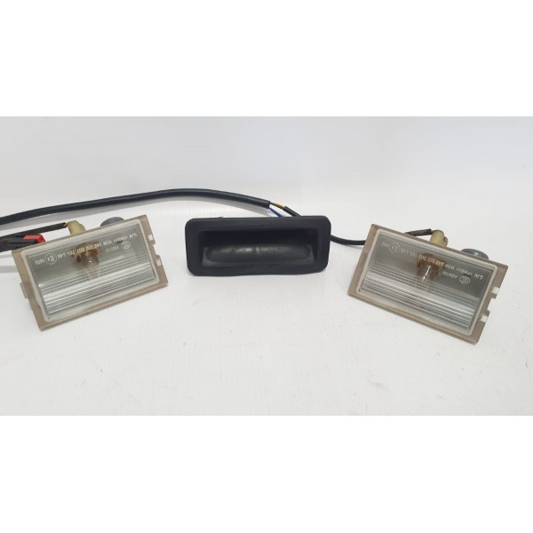 Botão Abertura Porta-malas Luzes Placa  Freelander Ii 2.0 14