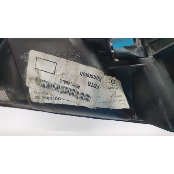 Moldura Porta C/ Maçaneta Diant. Direita Mercedes C180 2010 Prateado