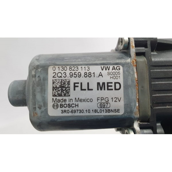 Motor Máquina Vidro Dianteira Esquerda Vw Polo Highline 2020