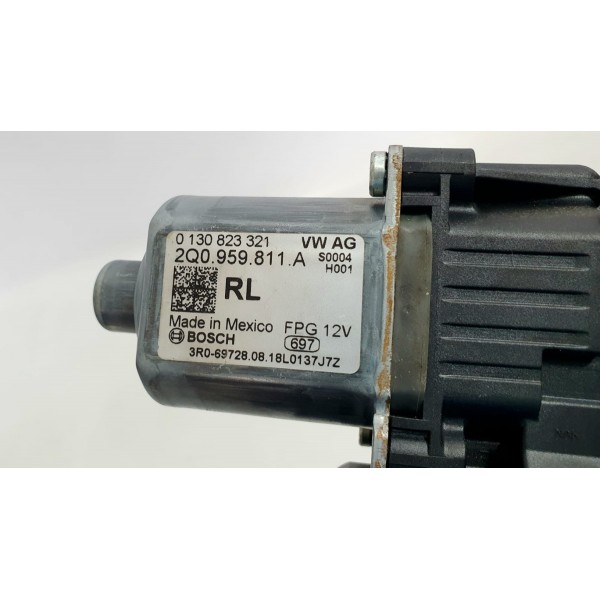 Motor Máquina Vidro Traseira Esquerda Vw Polo Highline 2020