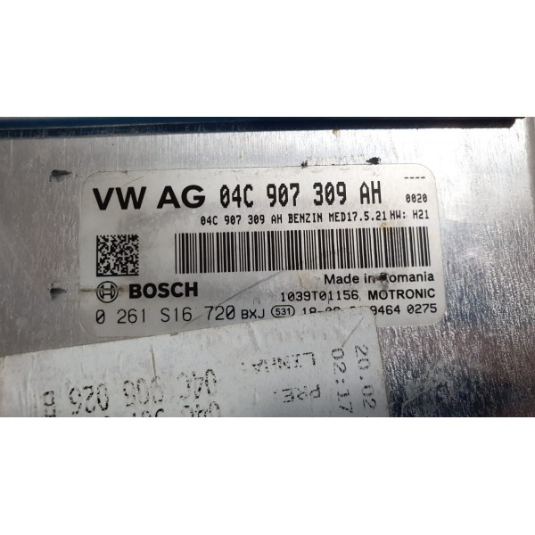 Módulo Injeção Vw Polo Highline 2020 Cód 04c907309