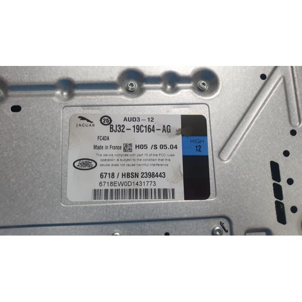 Módulo Som Amplificador Land Rover Freelander Ii 2.0 2014 Preto