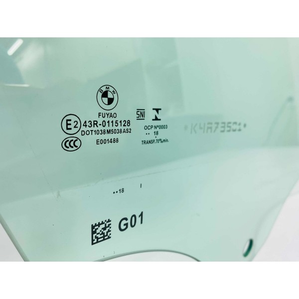 Vidro Porta Dianteira Direita Bmw X3 G01 2019