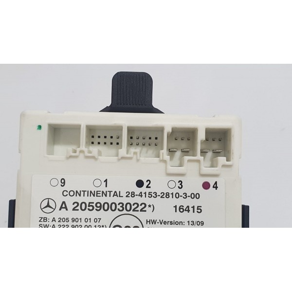 Módulo Conforto Porta Diant Direita Mercedes Benz C180 2017