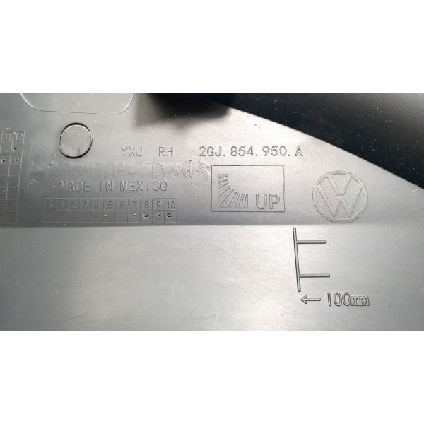 Moldura Aplique Porta Tras Direita Vw Taos 1.4 250 Tsi 2022