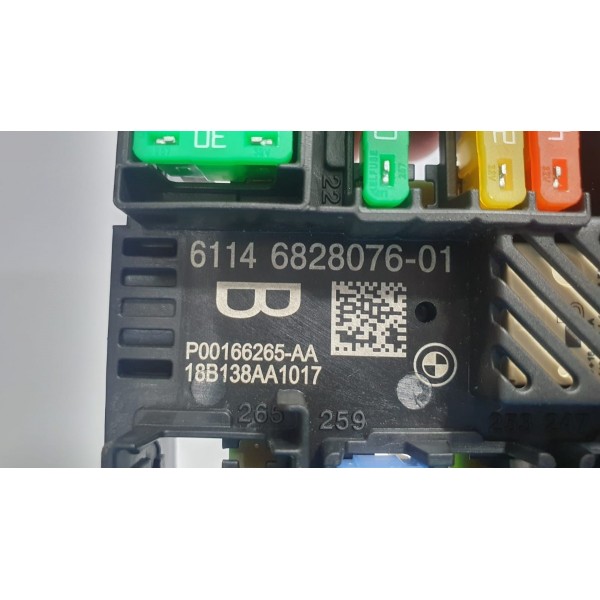 Caixa De Fusíveis Bmw X3 G01 Xdrive 20i 2019 Cód 6828076 