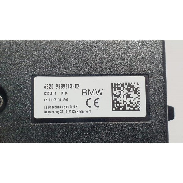 Amplificador Antena Bmw X3 G01 Xdrive 20i 2019 Cód 9389613 Preto