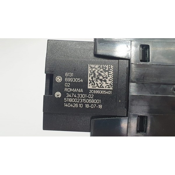 Botão Pisca Alerta Bmw X3 G01 Xdrive 20i 2019 61316993054 - Preto