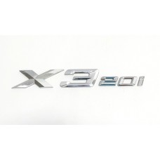 Emblema X3 20i Bmw X3 G01 Xdrive 20i 2019