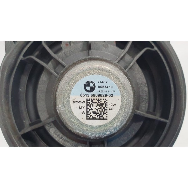 Alto Falante Porta Tras Direita Bmw X3 G01 Xdrive 20i 2019 Preto