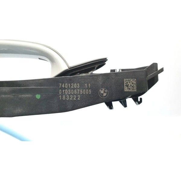 Maçaneta Porta Traseira Esquerda Bmw X3 G01 Xdrive 20i 2019 - Branco