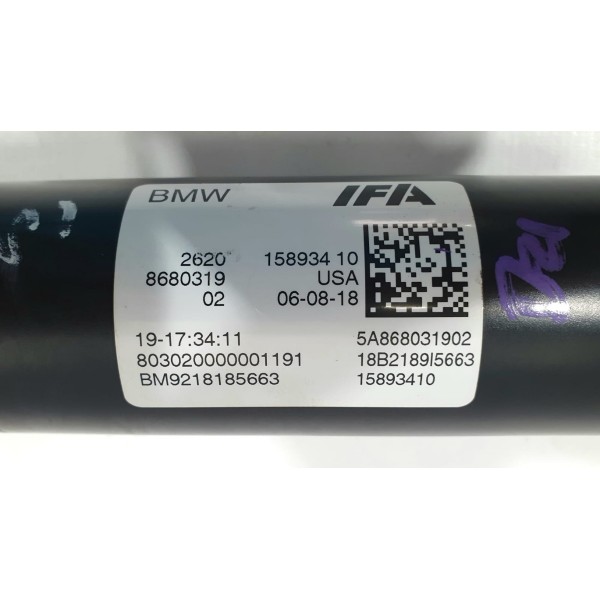 Eixo Cardan Bmw X3 G01 Xdrive 20i 2019