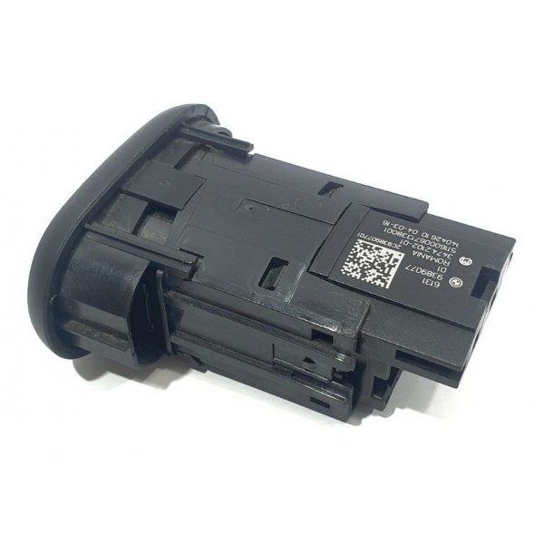 Botão Pisca Alerta Mini Cooper S 2016 - Preto