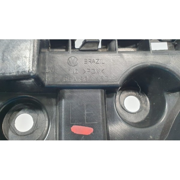 Suporte Guia Do Parachoque Tras Esq Vw Polo Highline 2020