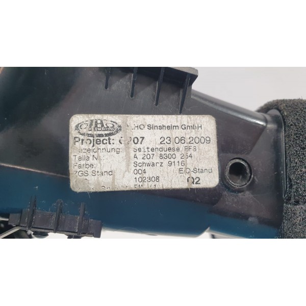 Difusor De Ar L/direito Mercedes Benz E350 Coupe 2010