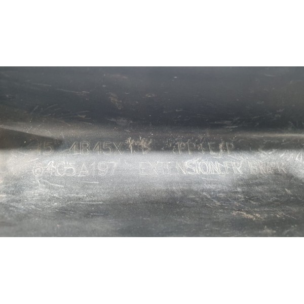 Aplique Para-choque Dianteiro Mitsubishi Outlander 2018 Cromado