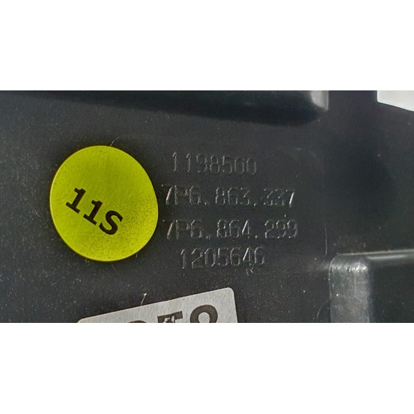 Moldura Saídas De Ar Console Traseiro Vw Touareg V6 3.6 2011