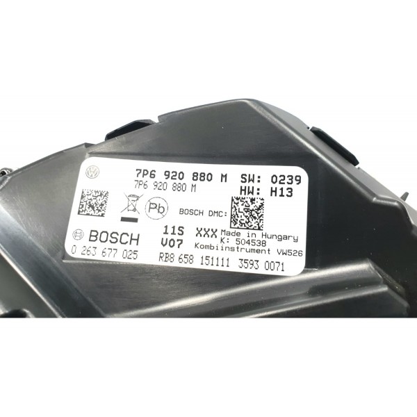 Painel De Instrumentos Vw Touareg V6 3.6 2011 Preto