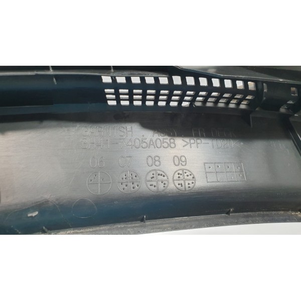 Churrasqueira Grade Mitsubishi Lancer Ralliart 2012 Preto