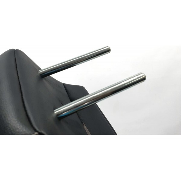 Encosto Cabeça Central Tras. Mitsubishi Lancer Ralliart 2012 Cinza