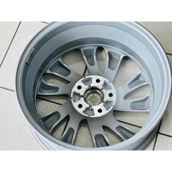 Roda Hyundai New Tucson 2020 Aro 17 Avulsa Usada - Prata