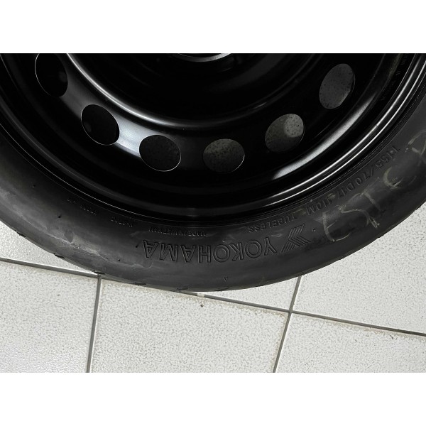 Estepe Fino Original Corolla Cross Rav4 22 Toyota 155/70d17 Preto