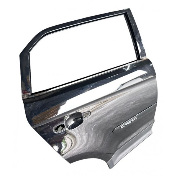 Porta Traseira Direita Hyundai Creta 1.6 2021 Preta Preto