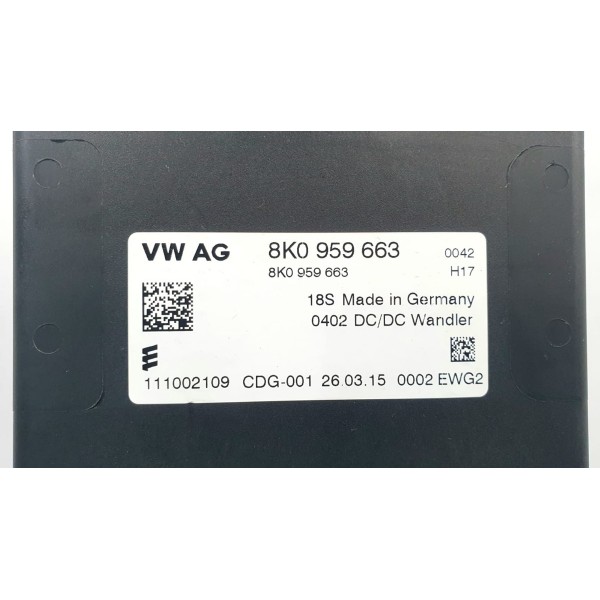 Módulo Estabilizador De Voltagem Audi Q3 2015