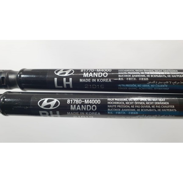 Amortecedores Tampa Tras. Porta-malas Hyundai Creta 1.6 2021