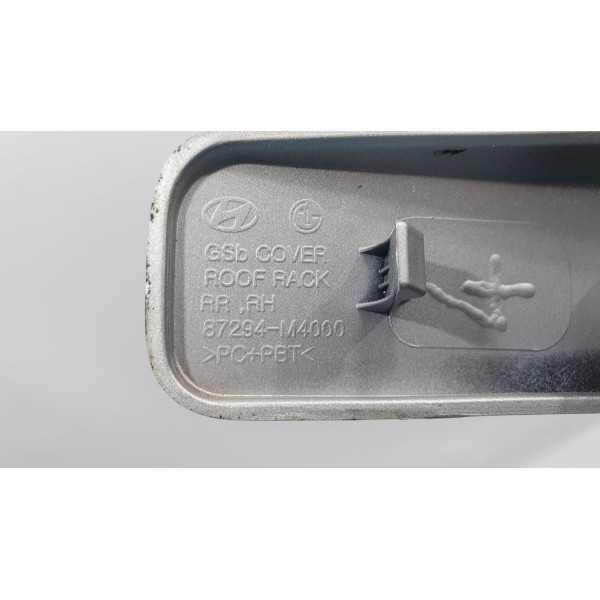 Acabamento Rack Teto Traseiro Dir Hyundai Creta 1.6 Aut 2021