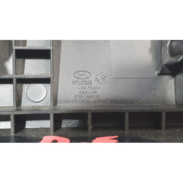 Acabamento Interno Espelho Retrovisor Esq Hyundai Creta 2021