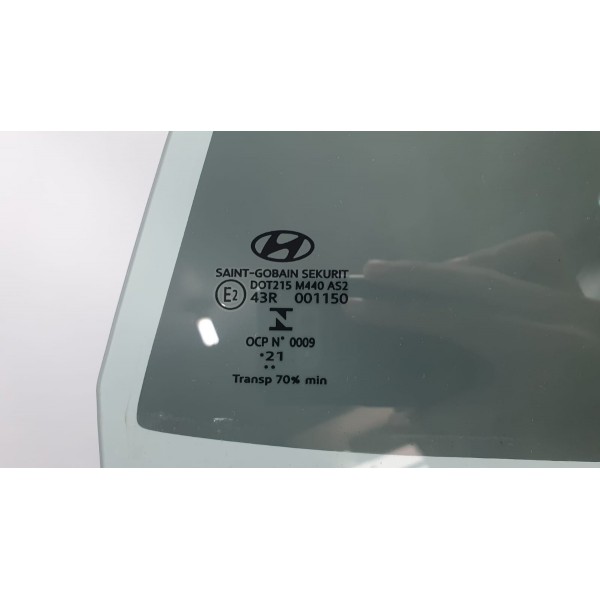 Vidro Fixo Porta Traseiro Direito Hyundai Creta 1.6 Aut 2021