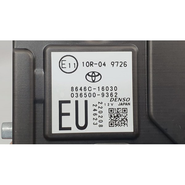 Câmera Sensor Radar Parabrisa Toyota Corolla Cross Xrx 2023